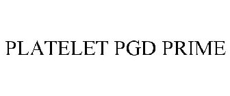PLATELET PGD PRIME