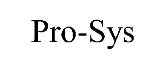 PRO-SYS