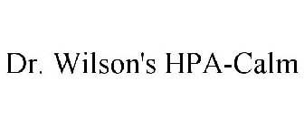DR. WILSON'S HPA-CALM