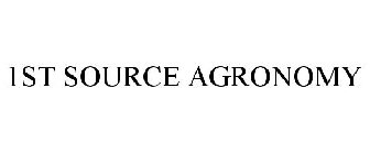 1ST SOURCE AGRONOMY