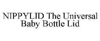 NIPPYLID THE UNIVERSAL BABY BOTTLE LID