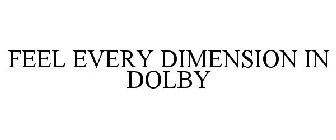 FEEL EVERY DIMENSION IN DOLBY