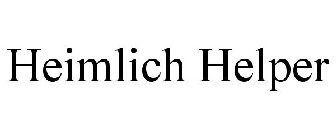 HEIMLICH HELPER