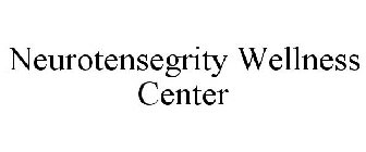 NEUROTENSEGRITY WELLNESS CENTER