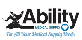 ABILITY MEDICAL SUPPLY FOR ALL YOUR MEDICAL SUPPLY NEEDS