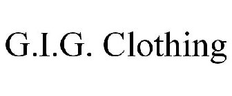 G.I.G. CLOTHING