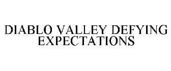 DIABLO VALLEY DEFYING EXPECTATIONS