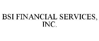 BSI FINANCIAL SERVICES