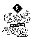 CASEY'S HOME RUN THE HEATER HOT BBQ SAUCE