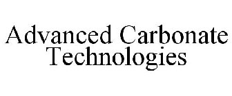ADVANCED CARBONATE TECHNOLOGIES