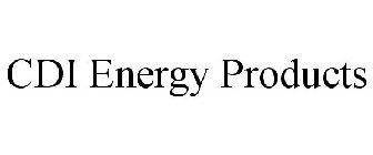 CDI ENERGY PRODUCTS