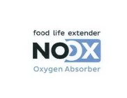 FOOD LIFE EXTENDER NO OX OXYGEN ABSORBER