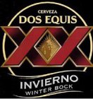 CERVEZA DOS EQUIS XX INVIERNO WINTER BOCK
