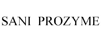 SANI PROZYME