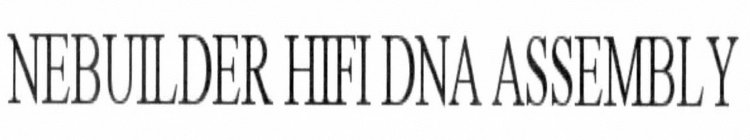 NEBUILDER HIFI DNA ASSEMBLY
