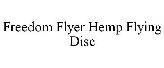 FREEDOM FLYER HEMP FLYING DISC