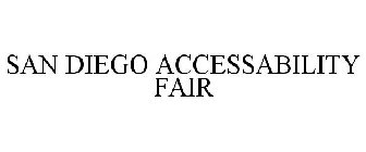 SAN DIEGO ACCESSABILITY FAIR