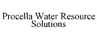 PROCELLA WATER RESOURCE SOLUTIONS