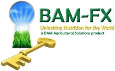 BAM-FX UNLOCKING NUTRITION FOR THE WORLD A BAM AGRICULTURAL SOLUTIONS PRODUCT