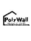 POLYWALL BUILDING SOLUTIONS MOISTURE AND AIR STOP HERE