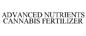 ADVANCED NUTRIENTS CANNABIS FERTILIZER