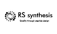 RS SYNTHESIS QUALITY THROUGH PEPTIDE DESIGN