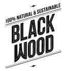 100% NATURAL & SUSTAINABLE BLACK WOOD