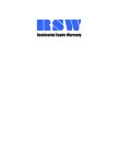 RSW RESIDENTIAL SEPTIC WARRANTY