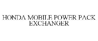 HONDA MOBILE POWER PACK EXCHANGER