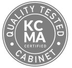 KCMA CERTIFIED QUALITY TESTED CABINET