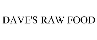 DAVE'S RAW FOOD