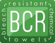 BCR BLEACH CHEMICAL RESISTANT TOWELS