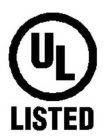 UL LISTED