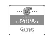 GARRETT OFFICIAL MASTER DISTRIBUTOR GARRETT ADVANCING MOTION