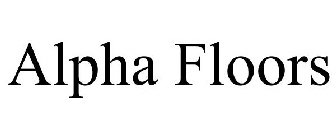 ALPHA FLOORS