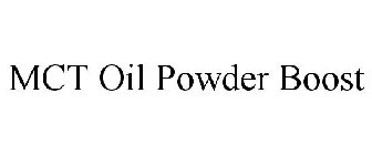 MCT OIL POWDER BOOST