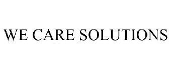 WE CARE SOLUTIONS