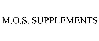 M.O.S. SUPPLEMENTS
