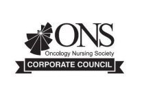 ONS ONCOLOGY NURSING SOCIETY CORPORATE COUNCIL