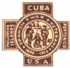 SPANISH WAR VETERANS · 1898 · 1902 · U.S.A.   PHILIPPINE ISLANDS   CUBA   PORTORICO