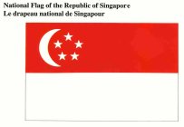 NATIONAL FLAG OF THE REPUBLIC OF SINGAPORE