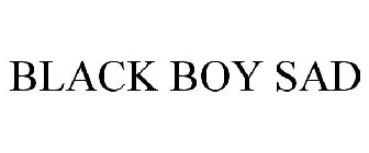 BLACK BOY SAD