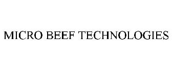 MICRO BEEF TECHNOLOGIES