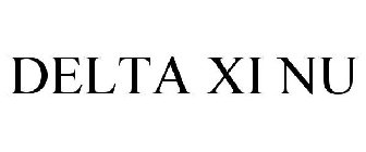 DELTA XI NU