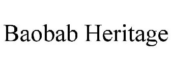 BAOBAB HERITAGE