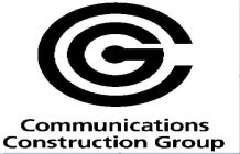 CCG COMMUNICATIONS CONSTRUCTION GROUP