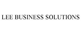 LEE BUSINESS SOLUTIONS