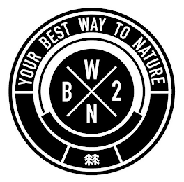 YOUR BEST WAY TO NATURE B W 2 N