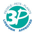 PEOPLE · PETS · PLANTS LIFEFORM APPROVED 3P