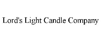 LORD'S LIGHT CANDLE COMPANY